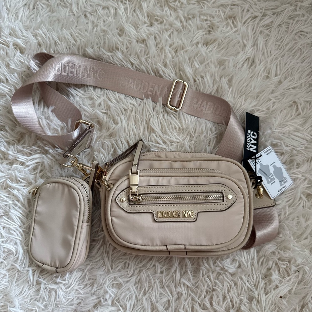 MADDEN NYC | Convertible Fannypack & Crossbody | NWT